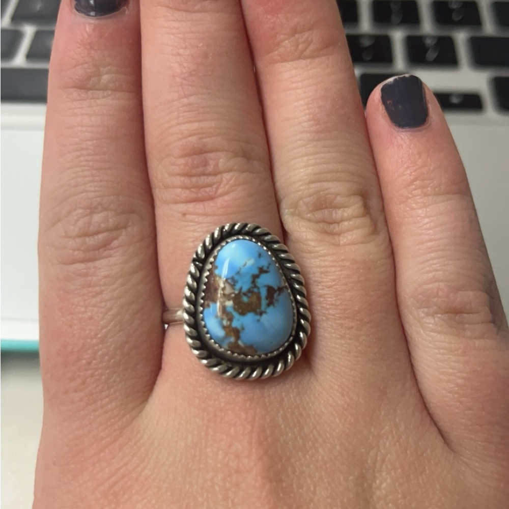 NWOT AUTHENTIC turquoise ring!